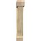 Ekena Millwork Traditional Slat Rough Sawn Bracket w/ Offset Brace, Douglas Fir, 8"W x 46"D x 46"H BKT0806X46X46TRA06RDF - alternate 2